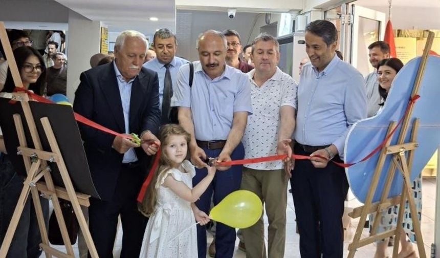 Devrek Hamidiye Anadolu Lisesi'nden şiir ve resim etkinliği