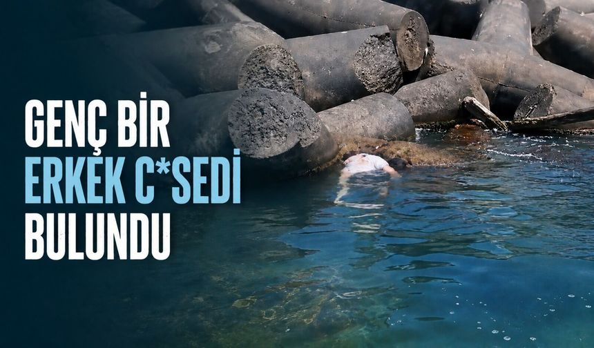 Genç bir erkek c*sedi bulundu