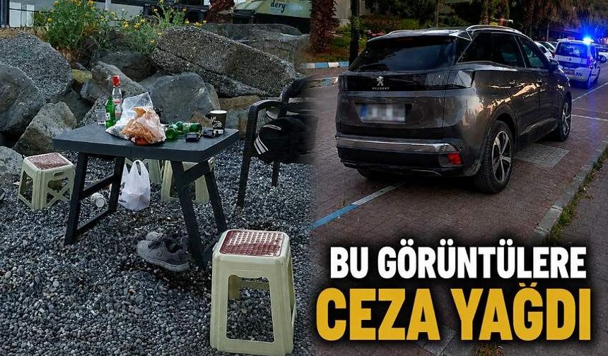 Bu görüntülere ceza yağdı