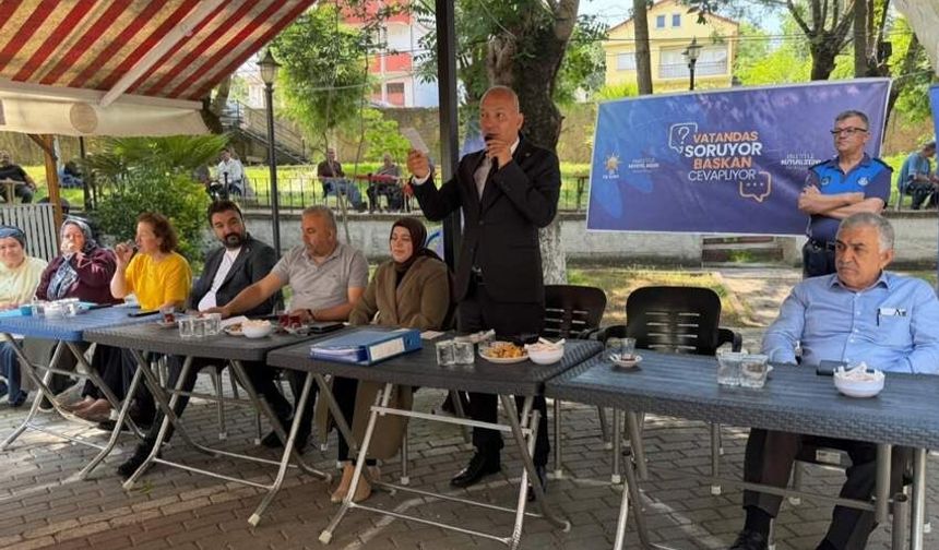 Vatandaş sordu, Başkan cevapladı