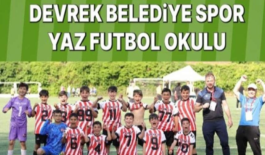 Yaz futbol kursları başlıyor