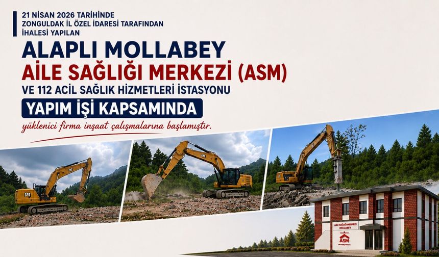 Yeni ASM ve 112 istasyonu inşaatı başladı