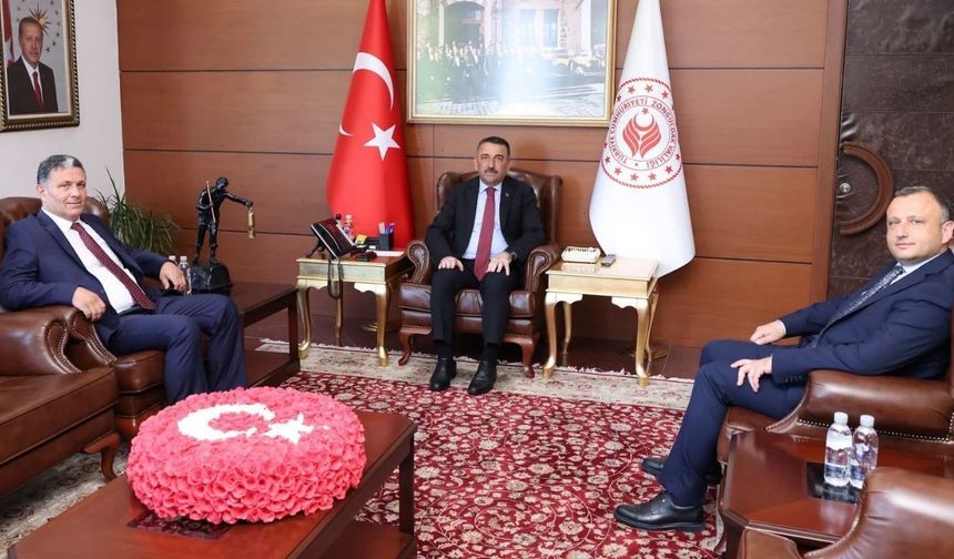 Mülkiye Başmüfettişi Neşet Akkoç’tan Vali Osman Hacıbektaşoğlu’na ziyaret