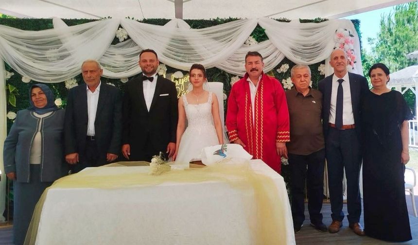 Neslihan Turan ile Serkan Çakmak mutluluğa “evet” dedi