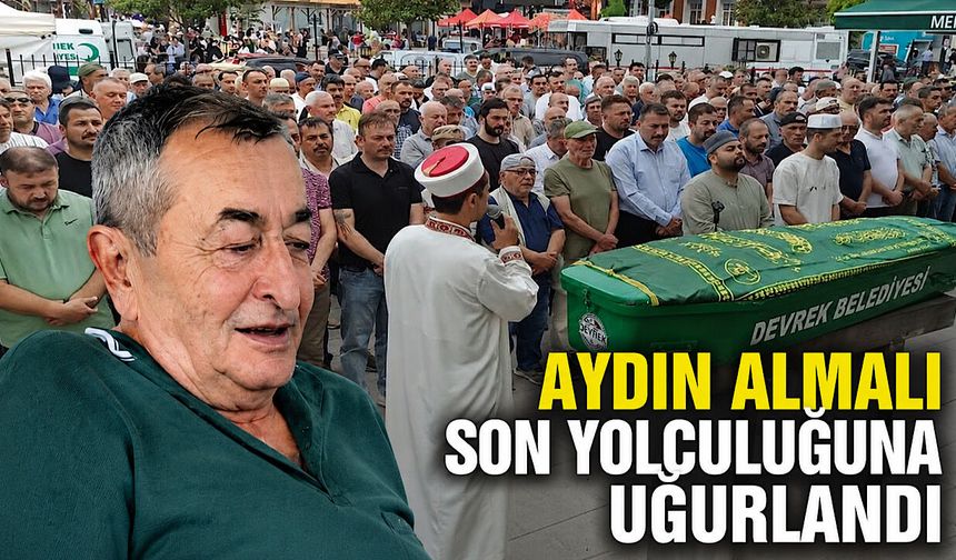 Aydın Almalı son yolculuğuna uğurlandı