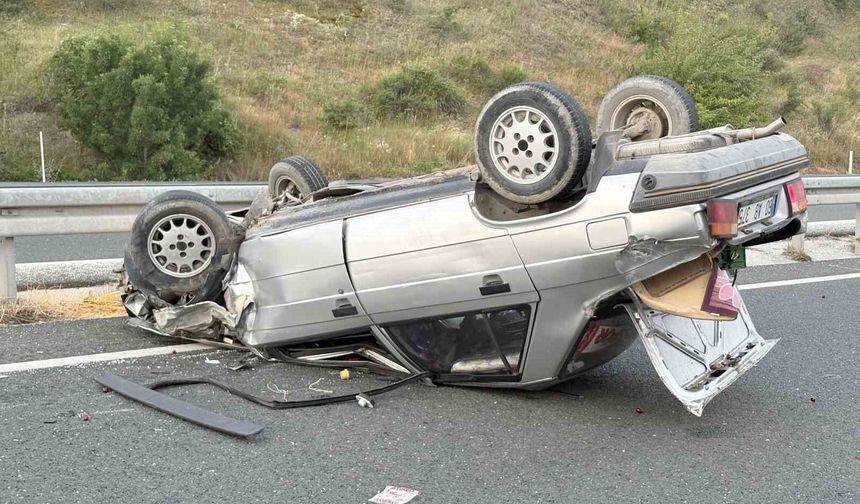 3 araçlı trafik kazası: 1 ağır yaralı