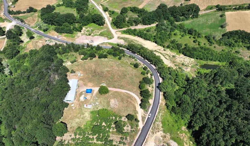 Ağır tonajlı araçlar için 2 bin 700 metrelik yeni güzergah