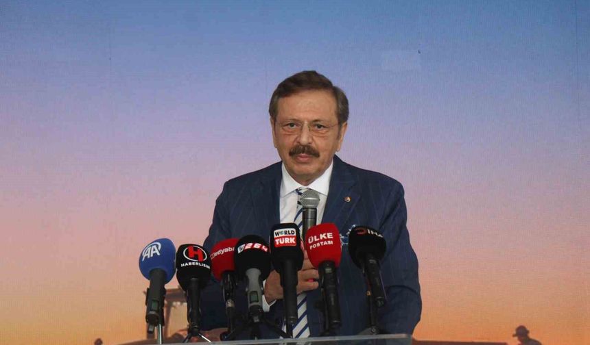 TOBB Başkanı Hisarcıklıoğlu: 'Dünyada kim lider olacak derseniz, dünyayı doyuranlar lider olacak'