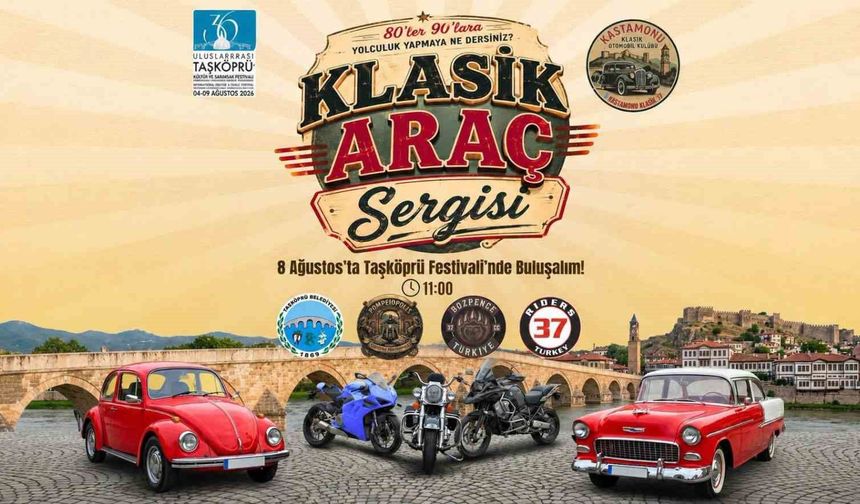 Uluslararası Kültür ve Sarımsak Festivali'nde klasik araç sergisi düzenlenecek
