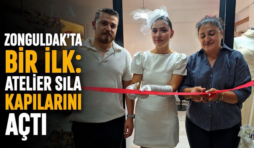 Zonguldak'ta bir ilk: Atelier Sıla kapılarını açtı