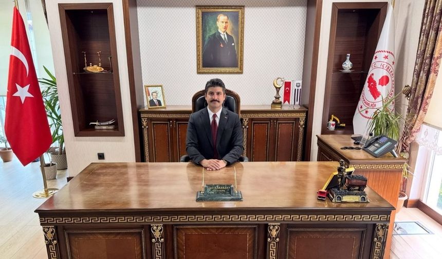 Devrekli Uğur Karakaya Hopa Kaymakamı olarak görevine başladı