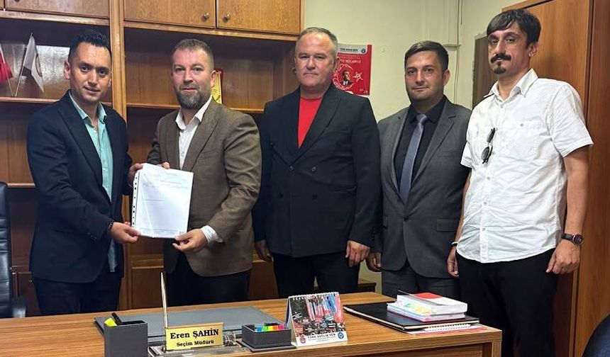 GMİS Merkez Servisleri Şubesi'nin yeni yönetimi mazbatasını aldı