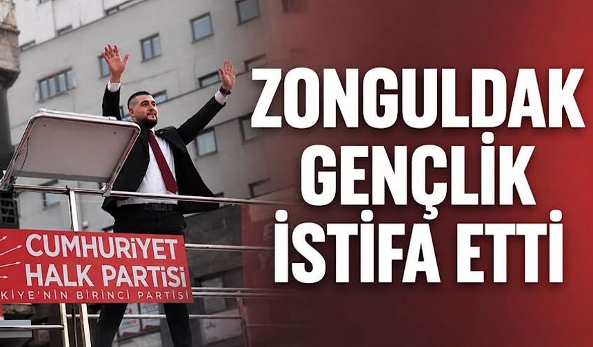 CHP Zonguldak Gençlik Kolları'nda toplu istifa