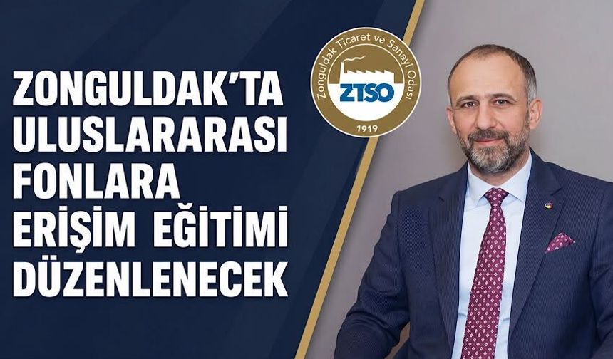 Zonguldak'ta Uluslararası Fonlara Erişim Eğitimi düzenlenecek