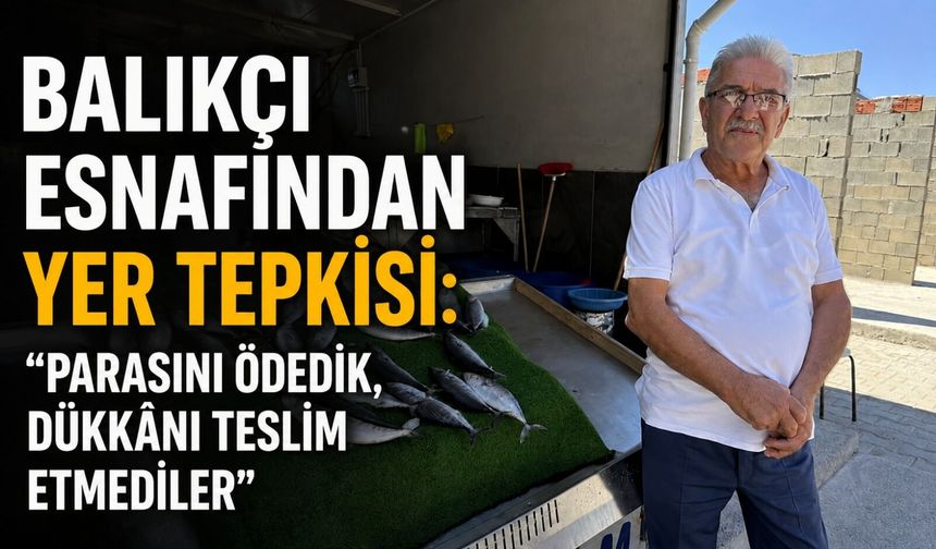 Zonguldak'ta balıkçı esnafından yer tepkisi: 'Parasını ödedik, dükkânı teslim etmediler'