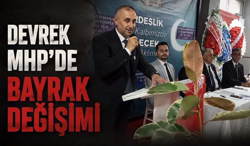 Devrek MHP'de bayrak değişimi