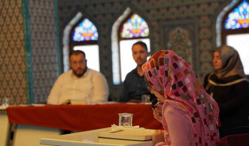 Zonguldak'ta Yaz Kur'an Kursu öğrencileri yarıştı