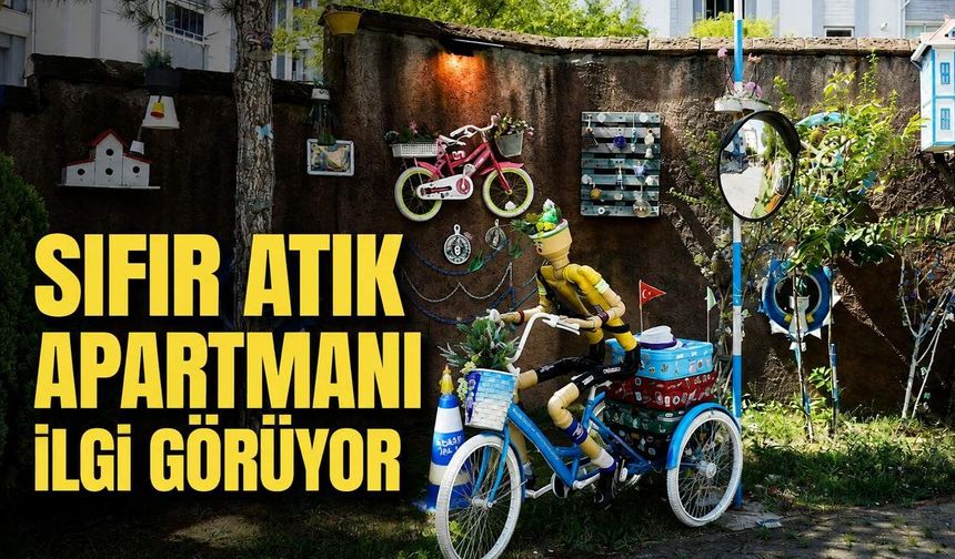 Sıfır Atık Apartmanı ilgi görüyor