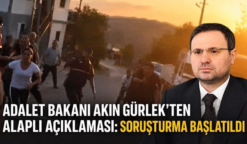 Adalet Bakanı Akın Gürlek’ten Alaplı açıklaması: Soruşturma başlatıldı