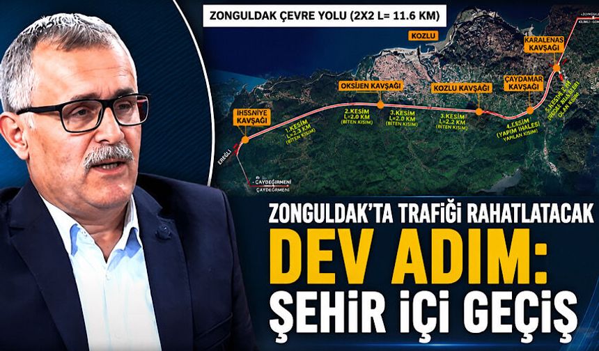 Zonguldak’ta trafiği rahatlatacak dev adım: Şehir içi geçiş