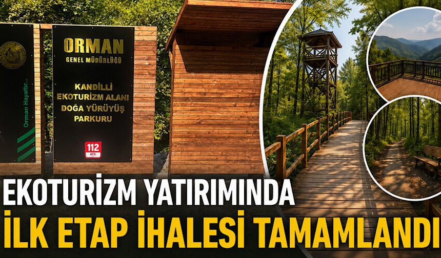 Ekoturizm yatırımında ilk etap ihalesi tamamlandı