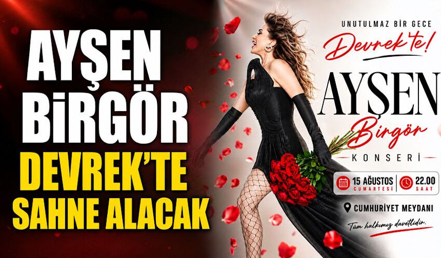 Ayşen Birgör Devrek’te sahne alacak