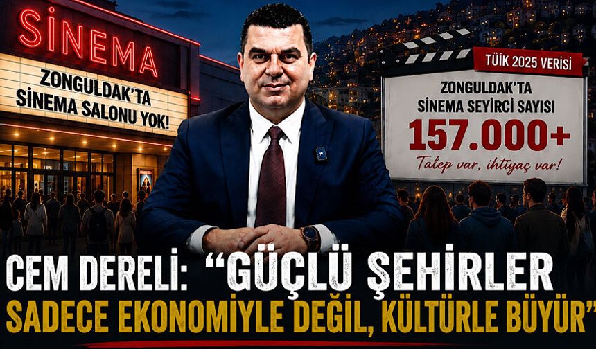 Cem Dereli: “Güçlü şehirler sadece ekonomiyle değil, kültürle büyür”