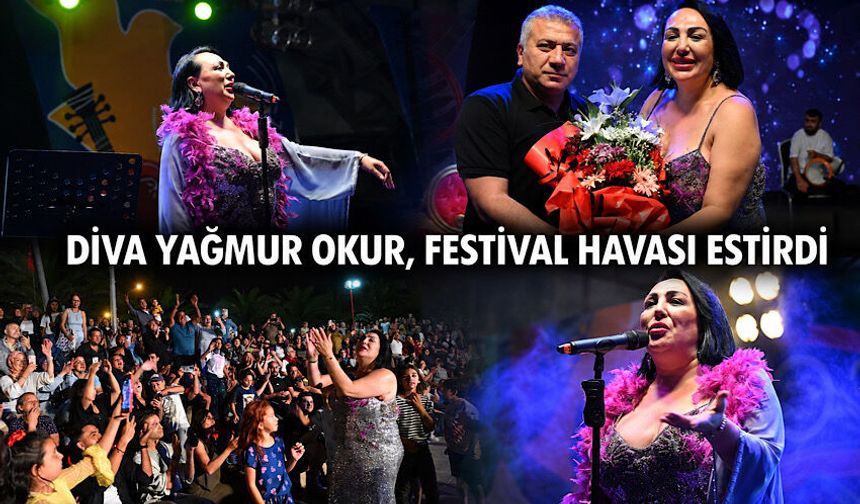 Diva Yağmur Okur, festival havası estirdi
