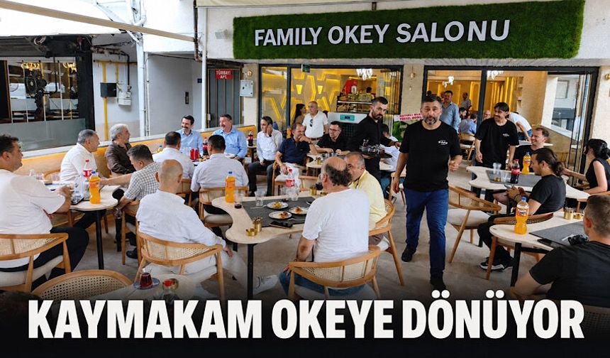 Kaymakam okeye dönüyor