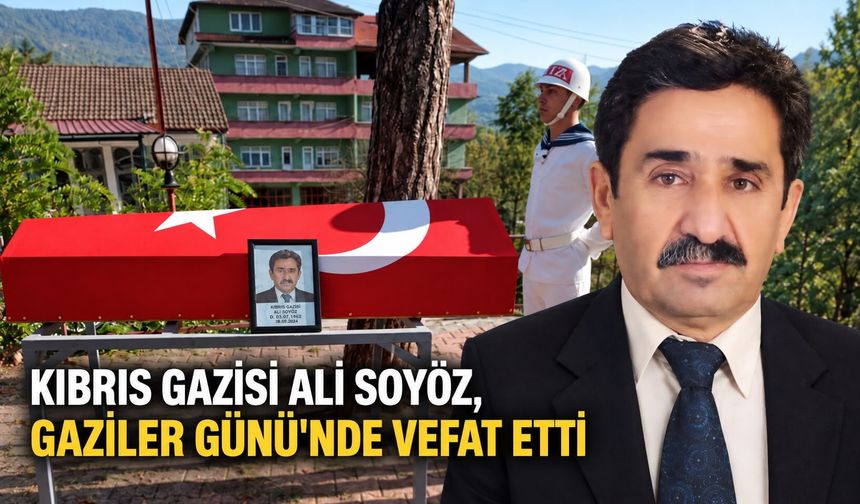 Kıbrıs Gazisi Ali Soyöz, Gaziler Günü'nde vefat etti