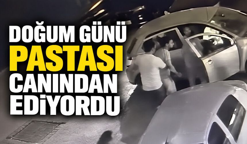 Doğum günü pastası canından ediyordu