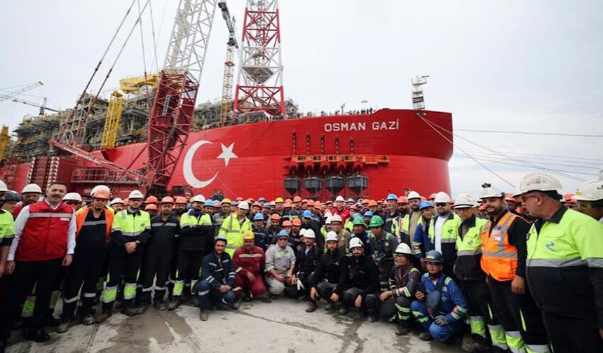 Osman Gazi Yüzer Üretim Platformu, Ekim sonunda görev yerine uğurlanacak