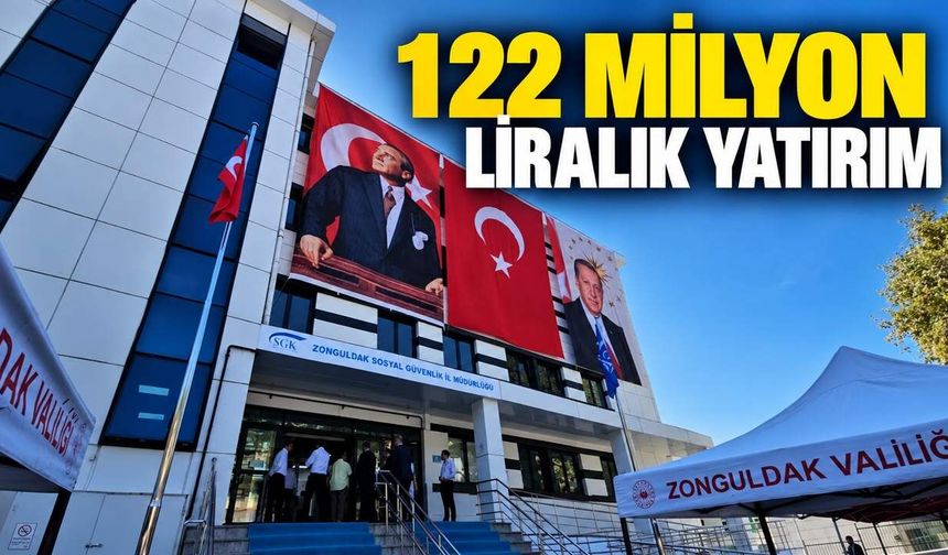 122 milyon liralık yatırım