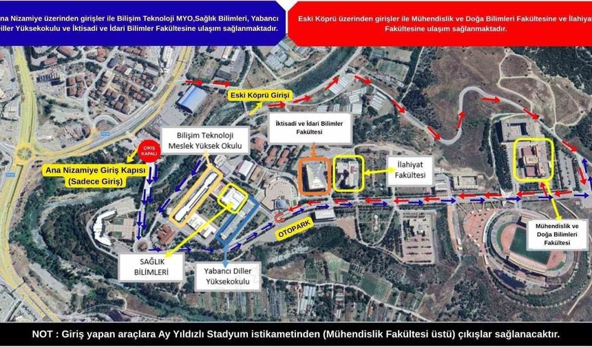 KPSS'ye girecek 6 bin 211 adaya trafik uyarısı