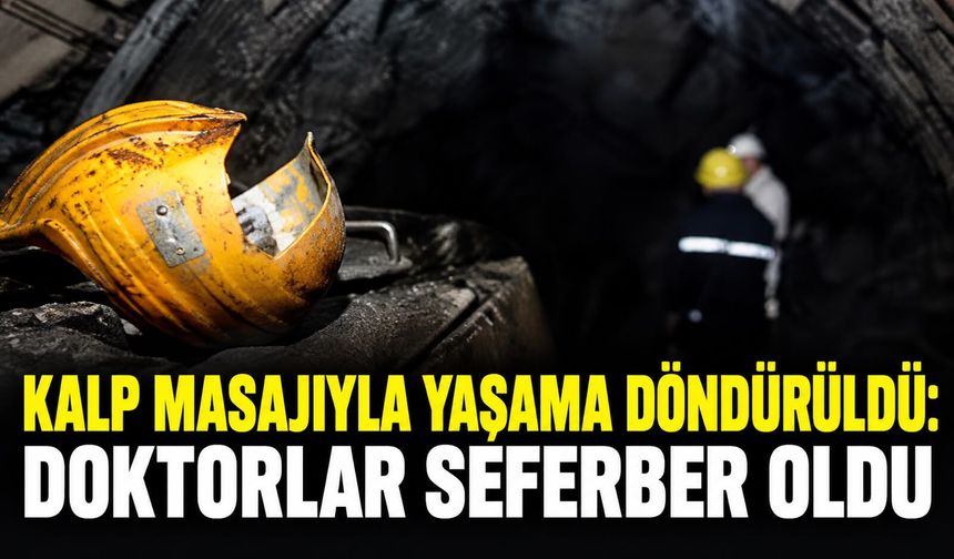 Kalp masajıyla yaşama döndürüldü: Doktorlar seferber oldu