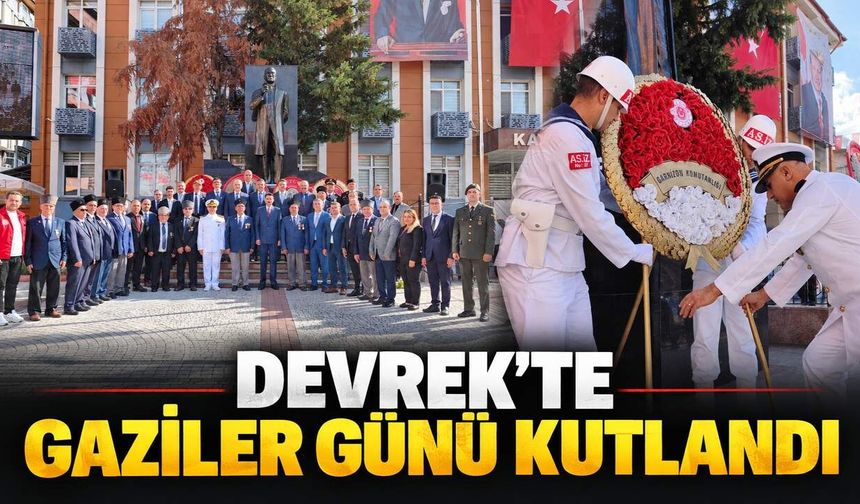 Devrek'te Gaziler Günü kutlandı