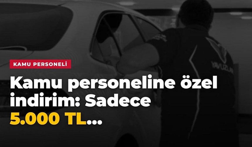 Kamu emeklileri de yararlanabilecek: Ekspertiz 5.000 TL