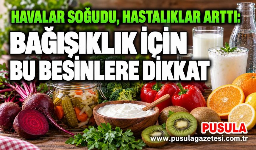 Havalar soğudu, hastalıklar arttı: Bağışıklık için bu besinlere dikkat