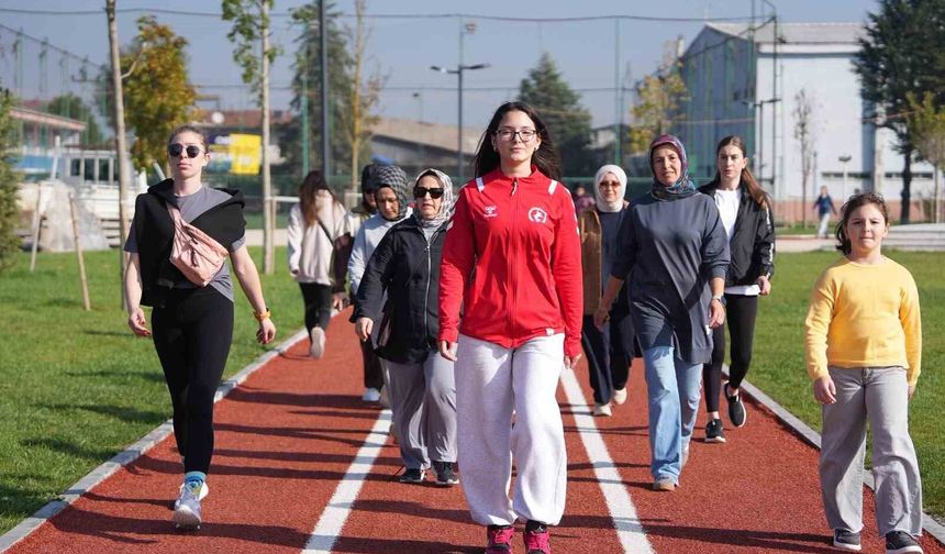 Çocuklar okula, anneler spora projesi başladı