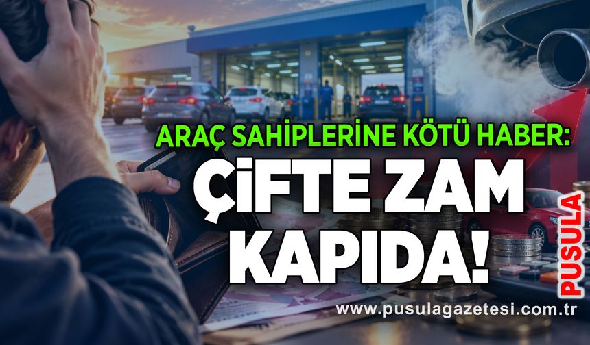 Araç sahiplerine kötü haber: Çifte zam kapıda!