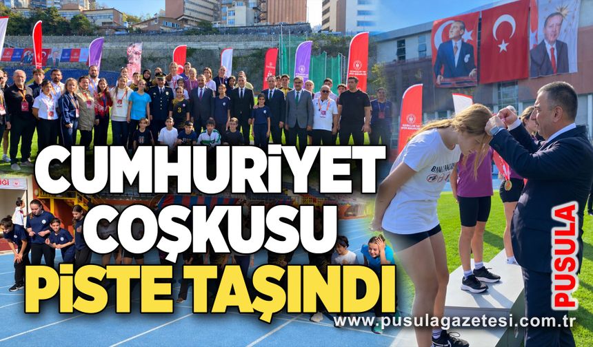 Cumhuriyet coşkusu piste taşındı