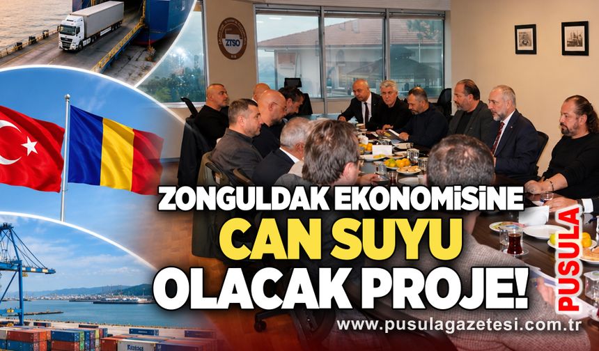 Zonguldak ekonomisine can suyu olacak proje!