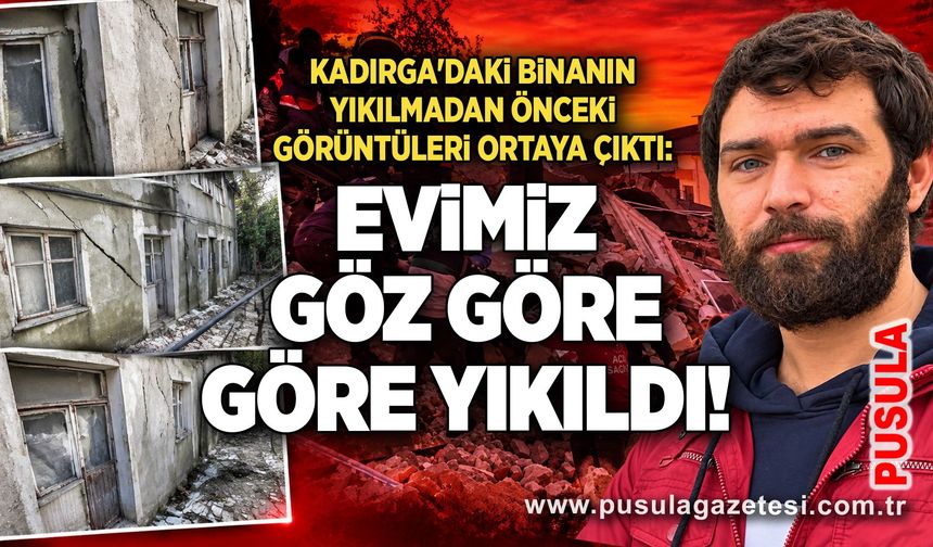 Kadırga'daki binanın yıkılmadan önceki görüntüleri ortaya çıktı: “Bizim evimiz göz göre göre yıkıldı!”