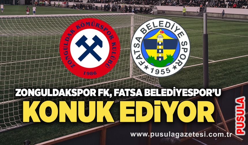 Zonguldakspor FK, Fatsa Belediyespor’u ağırlıyor