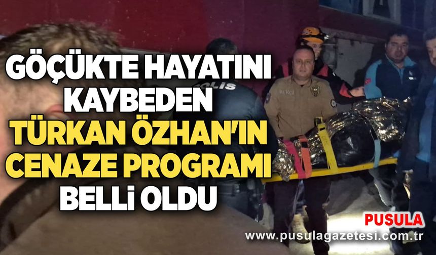 Göçükte hayatını kaybeden Türkan Özhan'ın cenaze programı belli oldu