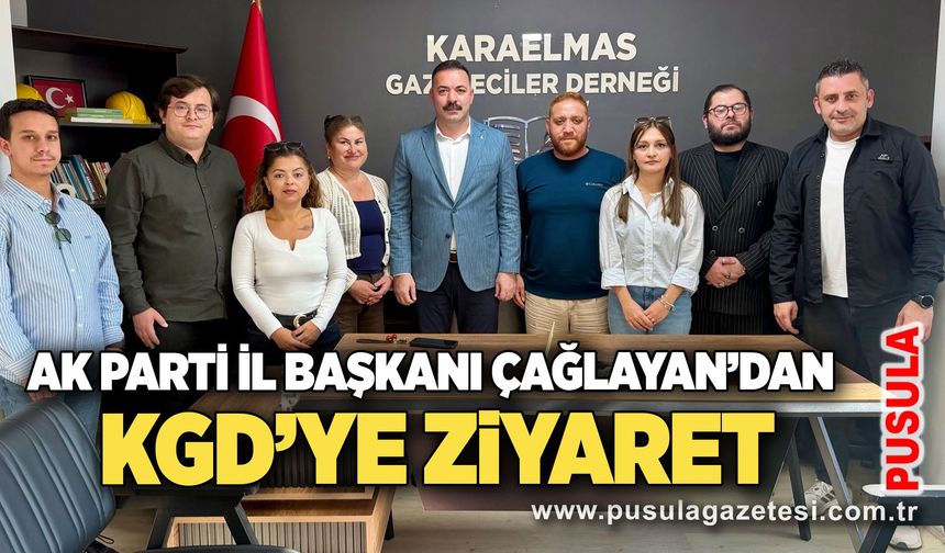 AK Parti İl Başkanı Çağlayan’dan KGD’ye ziyaret
