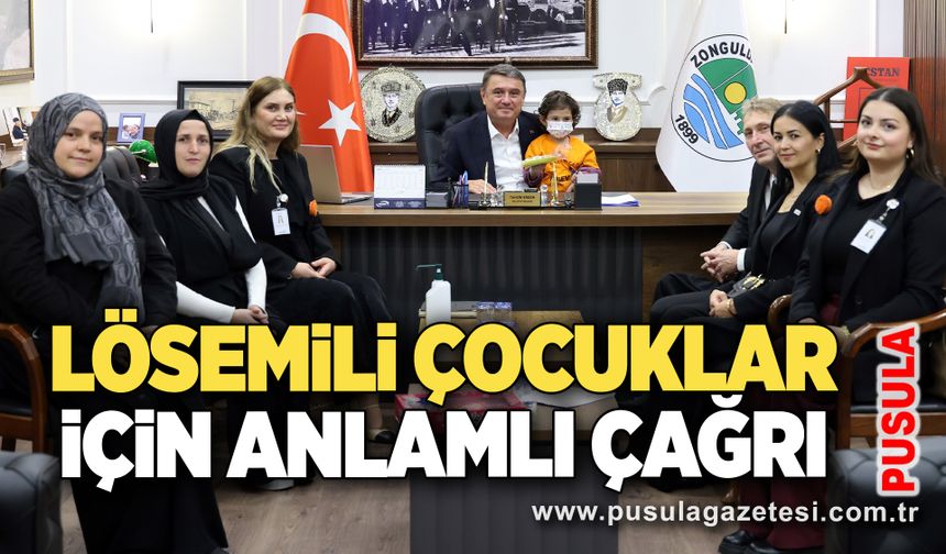 Lösemili çocuklar için anlamlı çağrı