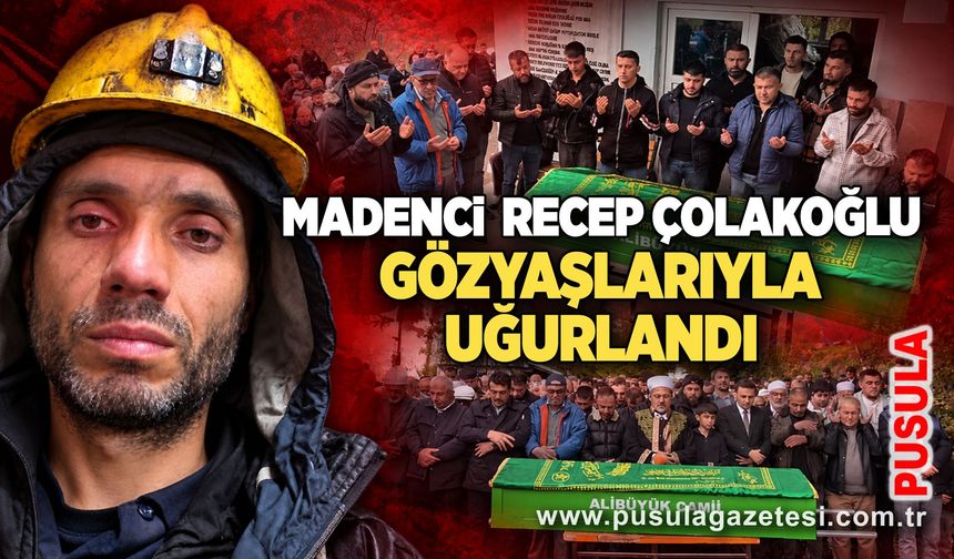Recep Çolakoğlu gözyaşlarıyla son yolculuğuna uğurlandı