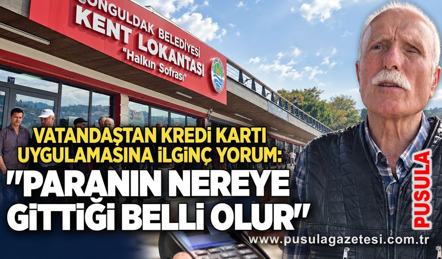 Vatandaştan kredi kartı uygulamasına ilginç yorum: "Paranın nereye gittiği belli olur"