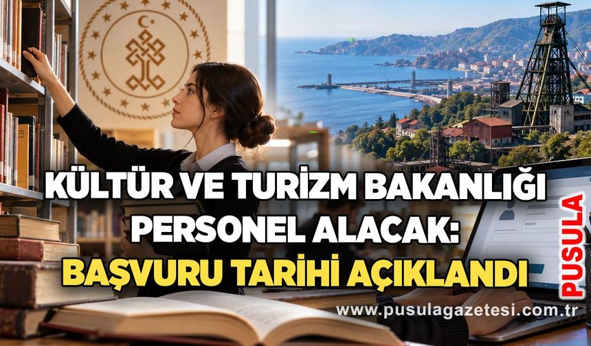 Kültür ve Turizm Bakanlığı personel alacak: Başvuru tarihi açıklandı